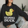 Grandma Duck Mama Rubber Duck Lover Women Sweatshirt Gifts for Her