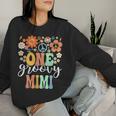 Groovy Mimi Retro Grandma Birthday Matching Family Party Women Sweatshirt Gifts for Her