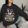 Groovy Surgery Squad Surgical Tech Nurse Bunny Ear Easter Women Sweatshirt Gifts for Her