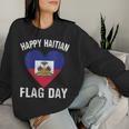 Haiti Haitian America Flag Proud Love Ayiti Country Pride Women Sweatshirt Gifts for Her