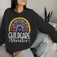 Heart Childcare Director Daycare Teacher Appreciation Women Sweatshirt Gifts for Her