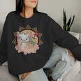 Hei Hei And Pua Floral Women Sweatshirt Gifts for Her