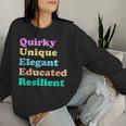 Hidden Word Queer Gay Lgbt Pride Rainbow Women Sweatshirt Gifts for Her