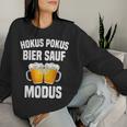 Hokus Pokus Beer Sauf Modus Drinking Beer Drinker Sweatshirt Frauen Geschenke für Sie