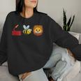 Hose Bee Lion I Am A Firefighter Women Sweatshirt Gifts for Her