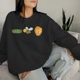 Hose Bee Lion Animal Pun Dad Joke Women Sweatshirt Gifts for Her