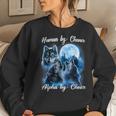 Human By Chance Alpha By Choice For And Women Women Sweatshirt Gifts for Her