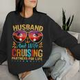 Husband Wife Cruising 2024 Cruise Vacation Couples Trip Women Sweatshirt Gifts for Her