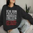 Ich Bin Facility Manager Und Kein Frauenarzt Janitory Sweatshirt Frauen Geschenke für Sie