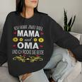 Ich Habe Zwei Titel Mama & Oma Muttertag Oma Geschenk Spruch Sweatshirt Frauen Geschenke für Sie