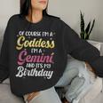 I'm A Gemini Goddess Queen Its My Birthday Season Pink Women Sweatshirt Gifts for Her