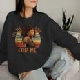 It's The Locs For Me Afro Hair Black American African Girl Women Sweatshirt Gifts for Her