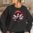 Japanese Kitsune Cute Spirit Nine Tailed Fox Men Women Sweatshirt Gifts for Her