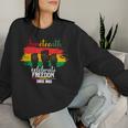Junenth Celebrate Freedom 1865 African American Women Women Sweatshirt Gifts for Her