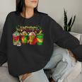 Junenth Coffee Black History Freedom 1865 African America Women Sweatshirt Gifts for Her