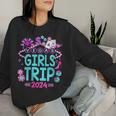 Las Vegas Girls Trip 2024 Friends Group Matching Weekend Women Sweatshirt Gifts for Her