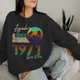 Legendary Since Bday March 1971 Vintage 50Th Birthday Women Sweatshirt Gifts for Her