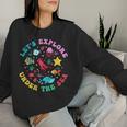 Let's Explore Under The Sea Teacher Student Back To School Women Sweatshirt Gifts for Her