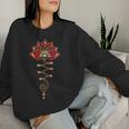 Lotus Flower Unalome Yoga Meditation Awareness Zen Women Sweatshirt Gifts for Her