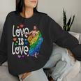 Love Is Love Pride Gay Jesus Pride For Women Women Sweatshirt Gifts for Her