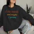 Lustig Tolle Reise Bewegung Mutter Liebhaberoyage Papa Sweatshirt Frauen Geschenke für Sie