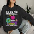 Maestras Spanish Teacher Maestra Hispanic Teacher Espanol Women Sweatshirt Gifts for Her