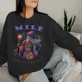 Magicic Fantasy Love Magical Motif Women Sweatshirt Cadeaux pour elle