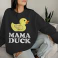 Mama Duck Mother Bird Women Sweatshirt Gifts for Her
