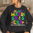 In My Mardi Gras Era Retro Groovy Carnival Party Women Women Sweatshirt Gifts for Her