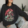Mermaids Rock Gothic Dark Metal Goth Tattoos Girl Women Sweatshirt Gifts for Her