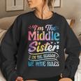Middle Sister I'm The Reason We Have Rules Matching Women Sweatshirt Gifts for Her