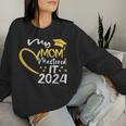 My Mom Mastered It Class Of 2024 Masters Graduation Women Sweatshirt Gifts for Her