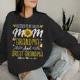 Mother's Day Blessed To Be Called Mom Grandma Great Grandma Women Sweatshirt Gifts for Her