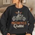 Motorcycle Queen Biker Girl Vintage Motorbike Biker Women Women Sweatshirt Gifts for Her