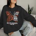 Multiple Sclerosis Butterfly Ms Warrior Women Women Sweatshirt Gifts for Her
