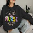 Nurse Bunny Leopard Easter Nurse Easter Nurse Life Bunny Women Sweatshirt Gifts for Her