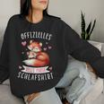 Offizielles Beste Mama Schlaf Muttertag Fuchs Mama Sweatshirt Frauen Geschenke für Sie