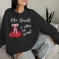 Oktoberfest Mei Dirndl Is Z Kloa For Zwoa Pregnant Women Sweatshirt Frauen Geschenke für Sie