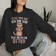 Otter Sind Süß Seeotter Children's Women's Girls' Sweatshirt Frauen Geschenke für Sie