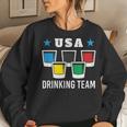 Patriot Olympic Usa Drinking Team Beer Women Sweatshirt Gifts for Her