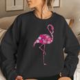 Pink Polka Dot Flamingo International Dot Day Women Sweatshirt Gifts for Her