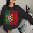 Portugal Flag Women's Children's Portugal Sweatshirt Frauen Geschenke für Sie