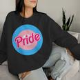 Pride Trans Flag Mod Target Bullseye Women Sweatshirt Gifts for Her