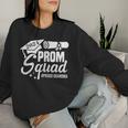 Prom Squad 2024 Proud Grandma Graduate Prom Class Of 2024 Women Sweatshirt Gifts for Her