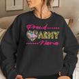 Proud Army Nana Camo Us Flag Dog Tag Military Grandma Women Sweatshirt Gifts for Her