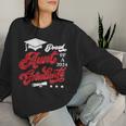 Proud Aunt Of A Class Of 2024 Graduate Graduation 2024 Women Sweatshirt Gifts for Her