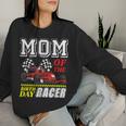 Race Car Party Mom Of The Birthday Racer Racing Theme Family Women Sweatshirt Gifts for Her