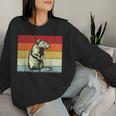 Rat Lovers Boys Girls Vintage Rat Retro Women Sweatshirt Gifts for Her