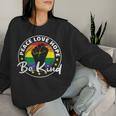 Regenbogen Flag Pride Lgbtq Peace Love Hope Be Kind Pride Sweatshirt Frauen Geschenke für Sie