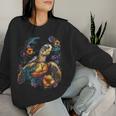 Sea Turtle Beach Lover Ocean Animal Graphic Novelty Womens Women Sweatshirt Gifts for Her